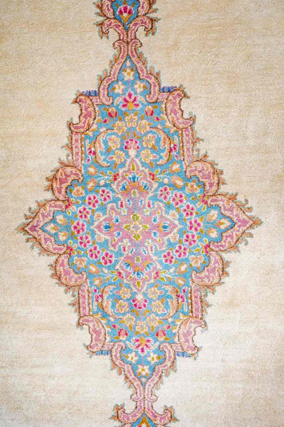 Persian Laver Kerman Aubusson Subtle Beige Antique Persians Carpets