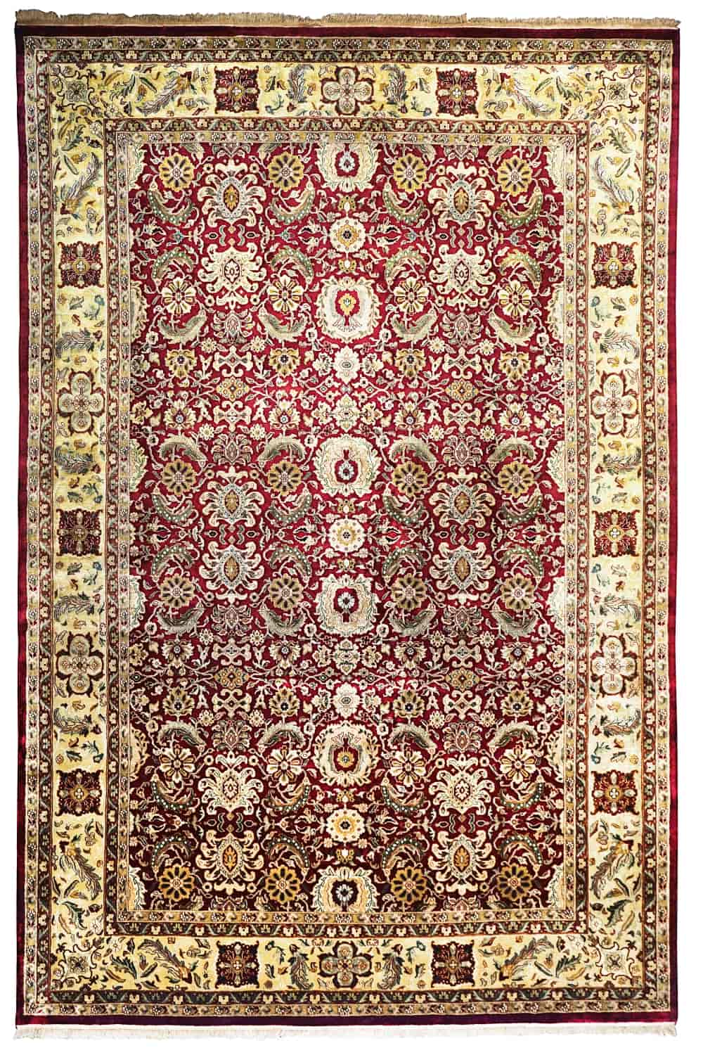 Inlay Rug Mughal Revival - Intricate Inlay | Timeless Antique Rugs | Carpet Cellar