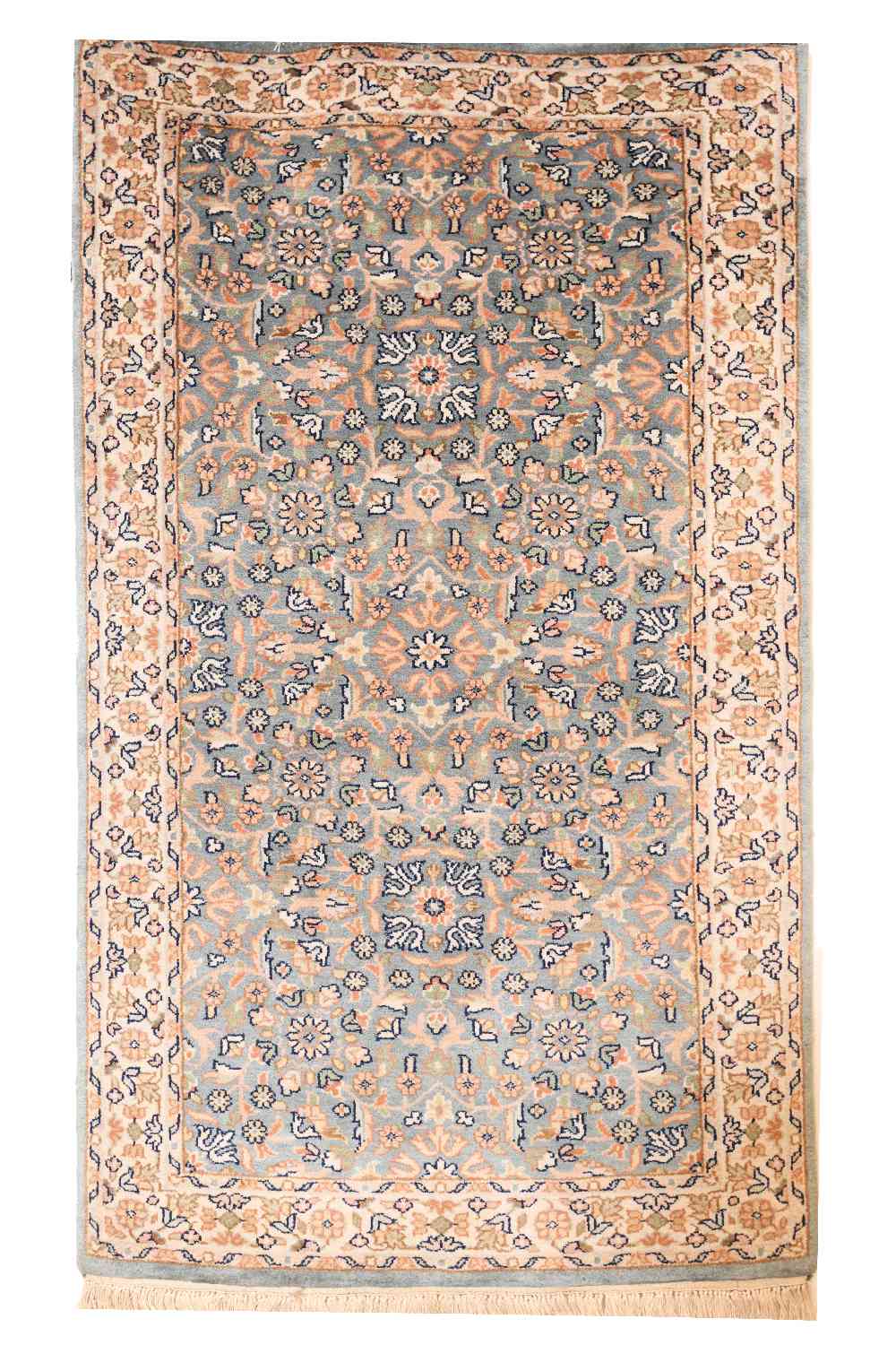 Persian Dabeer Kashan Revival - Flora Frenzy | Timeless Antique Rugs ...